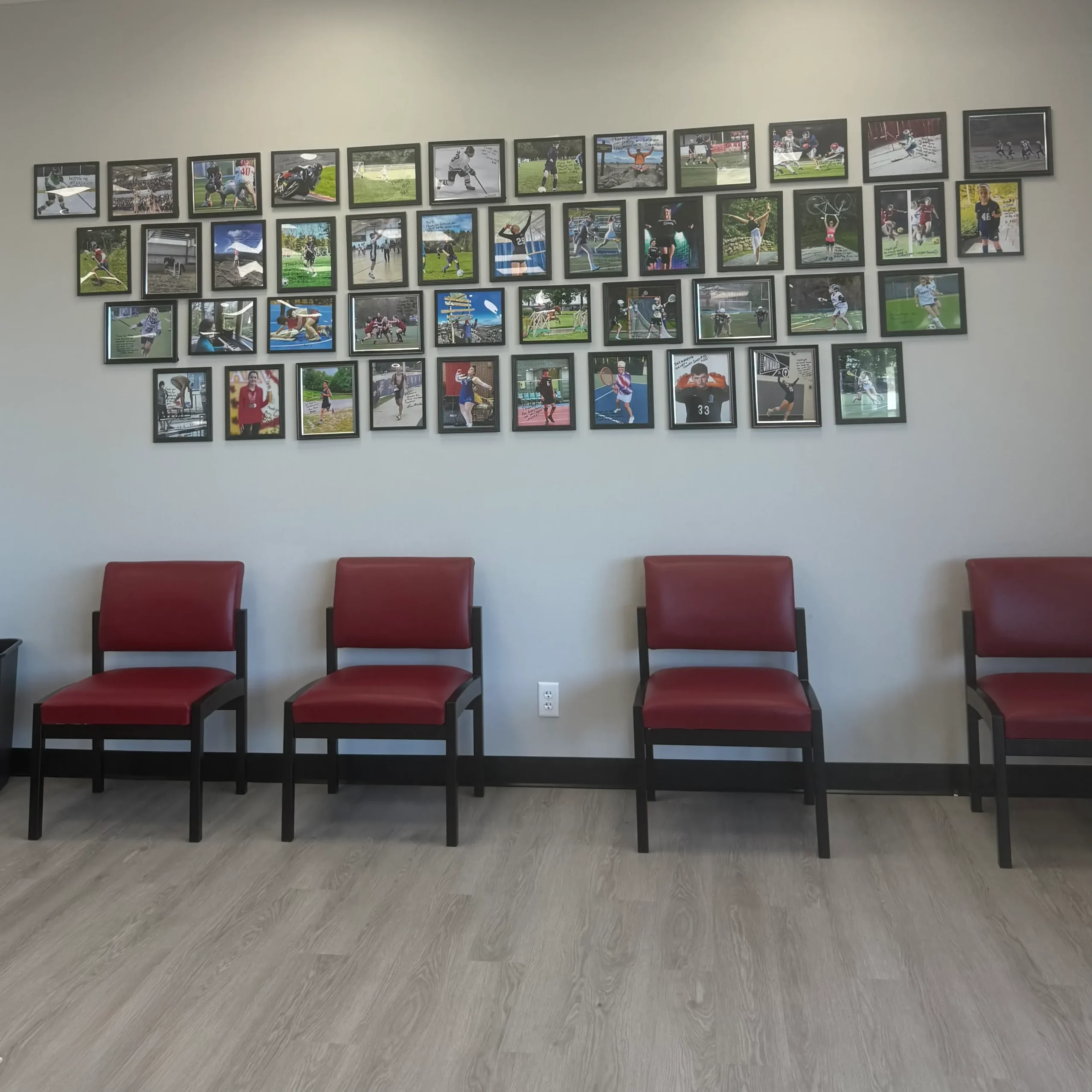 Sudbury Hall of Fame: Athlete Patients with signed testimonials