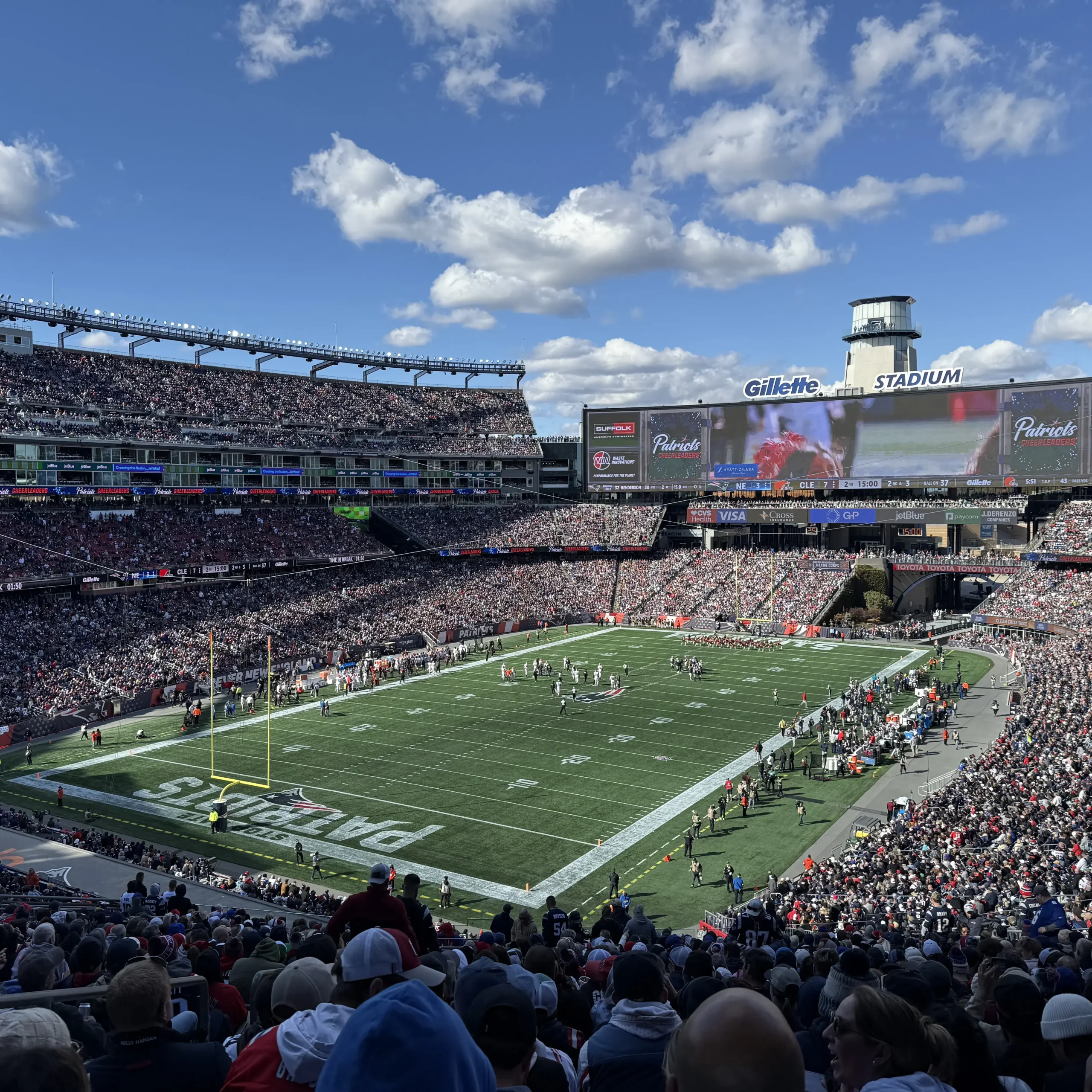 OPs Patriots Game Outing